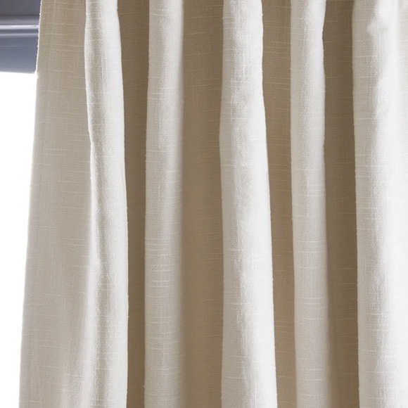Quince “Natural” Cotton Slub Curtain - Picture 8 of 9